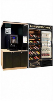 Микромаркет самообслуживания (умный холодильник) VENDSHOP CAFE